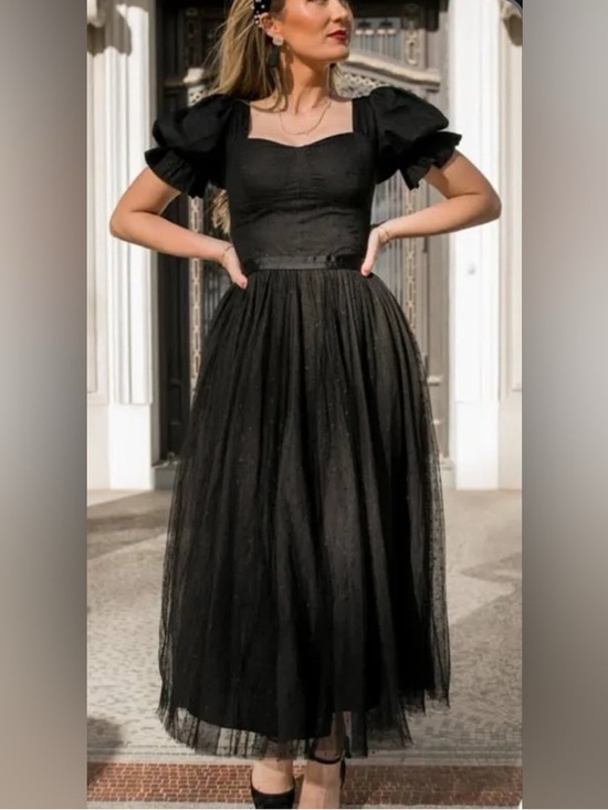 Ivy City Co Dresses & Skirts - Ivy City Co. Ballerina Dress in Black NWT